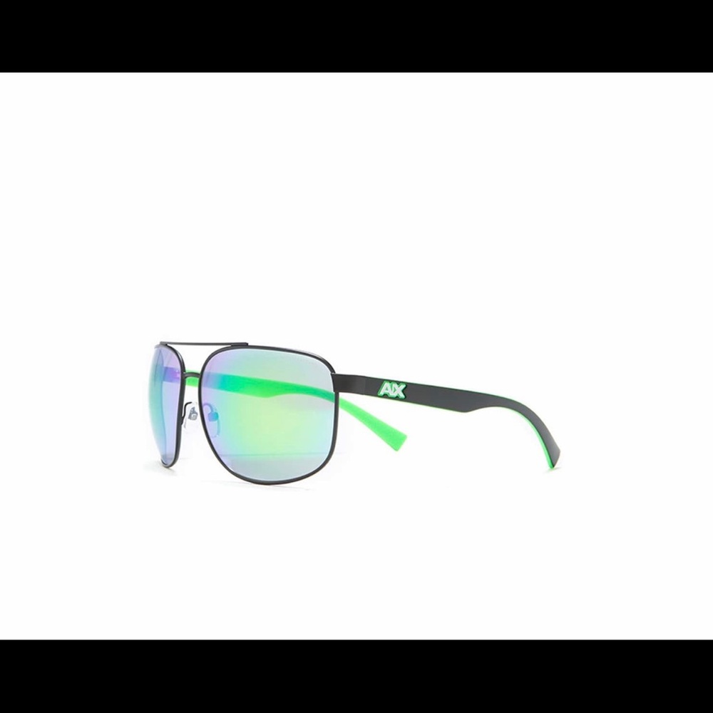 Armani Green Aviators - Picture 4 of 4